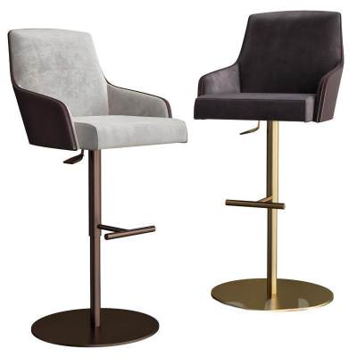 现代吧椅 吧凳 绒布椅 高脚椅